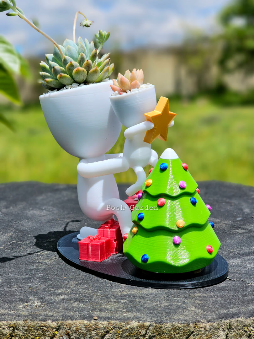 Árbol de navidad con estrella