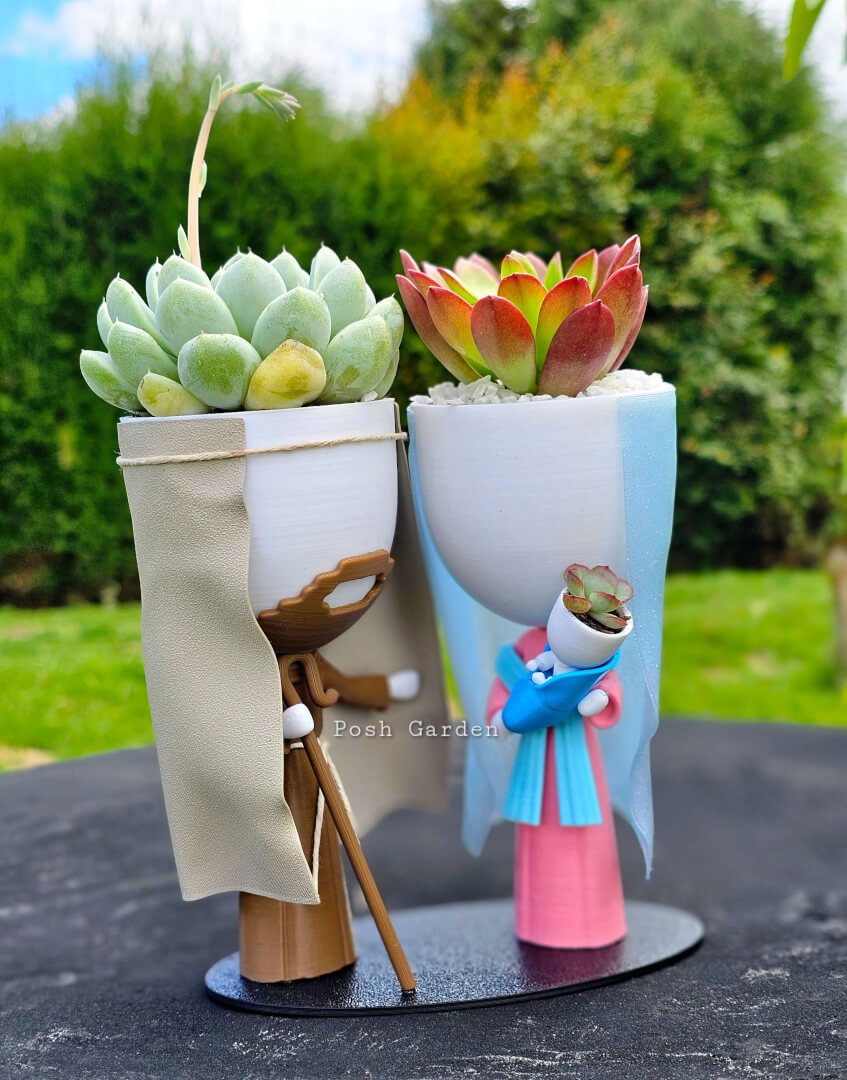 Pesebre María y José